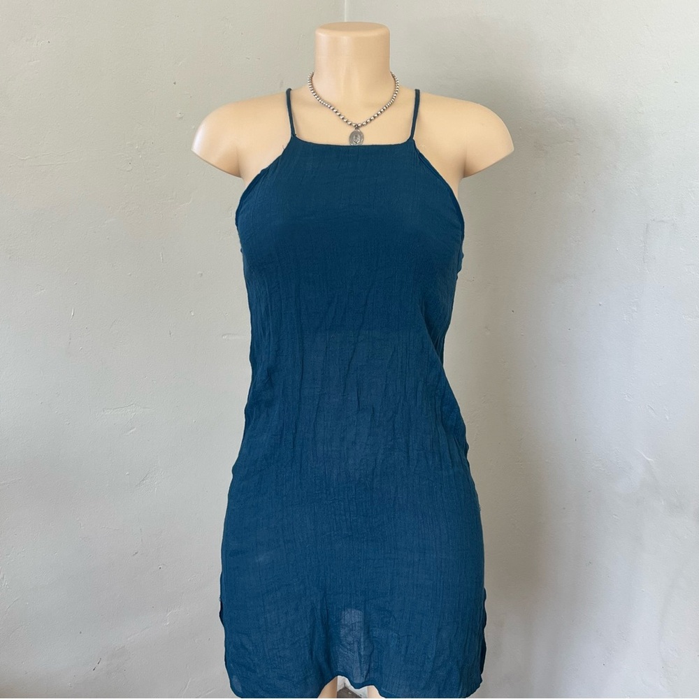 Wet Seal Teal Mini Dress
